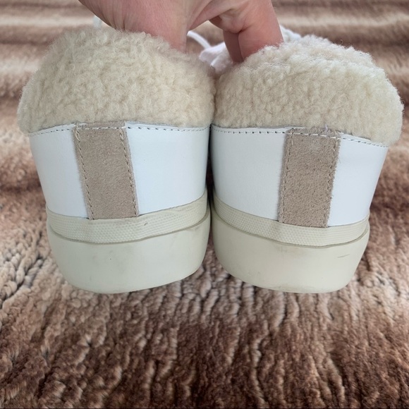 Marc Fisher Mello Lace Up Sherpa Sneaker - Picture 4 of 11